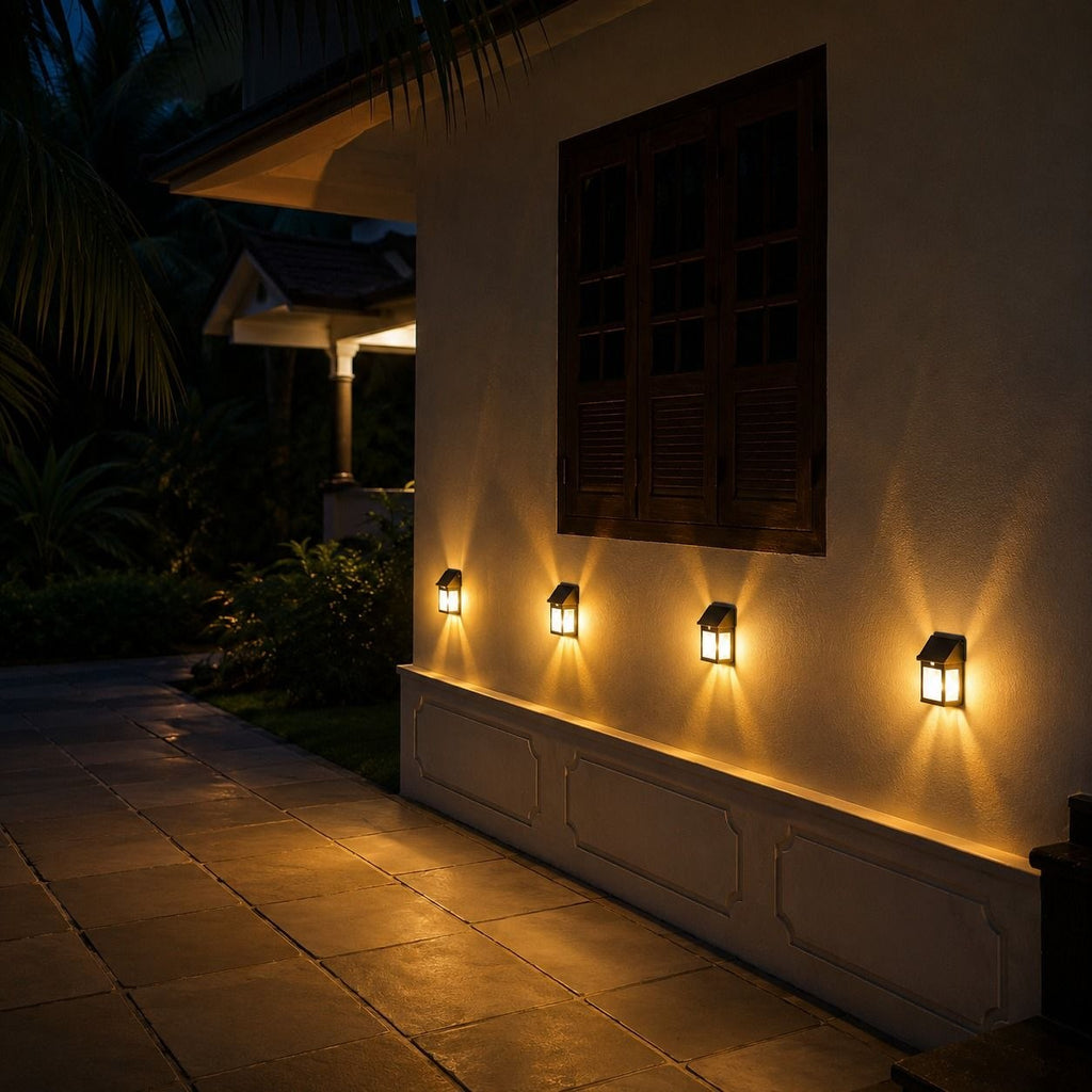 VESTRO Solar Motion Sensor Wall Light
