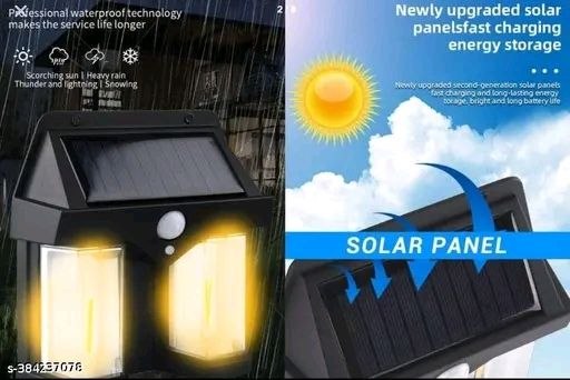 VESTRO Solar Motion Sensor Wall Light